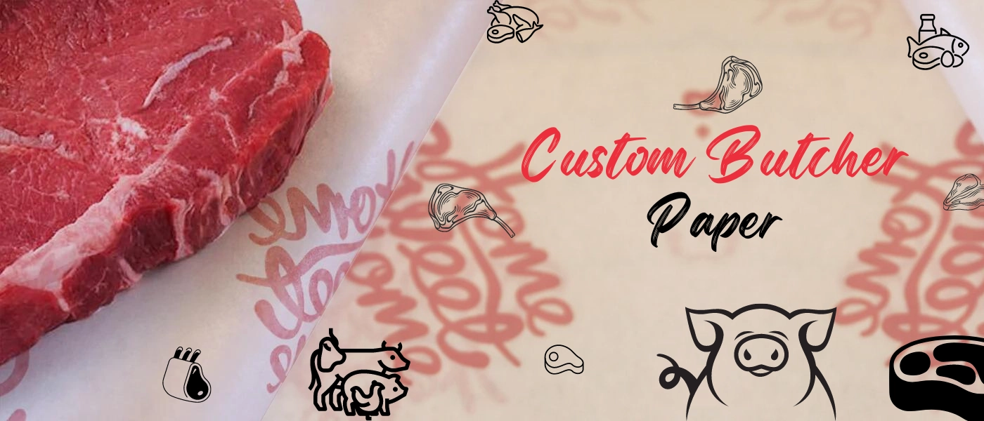 Logo Butcher Paper, Thick Tissue Paper, Branded Butcher Paper, Food Safe Packaging  Paper, Logo Packaging Paper, Food Truck Wedding
